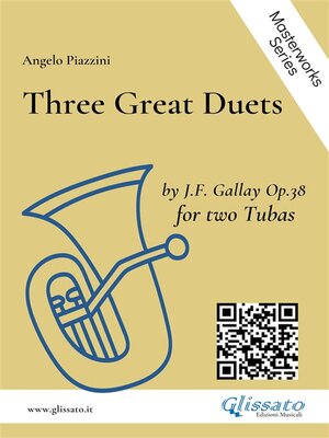 cover image of Three Great Duets, For Tuba